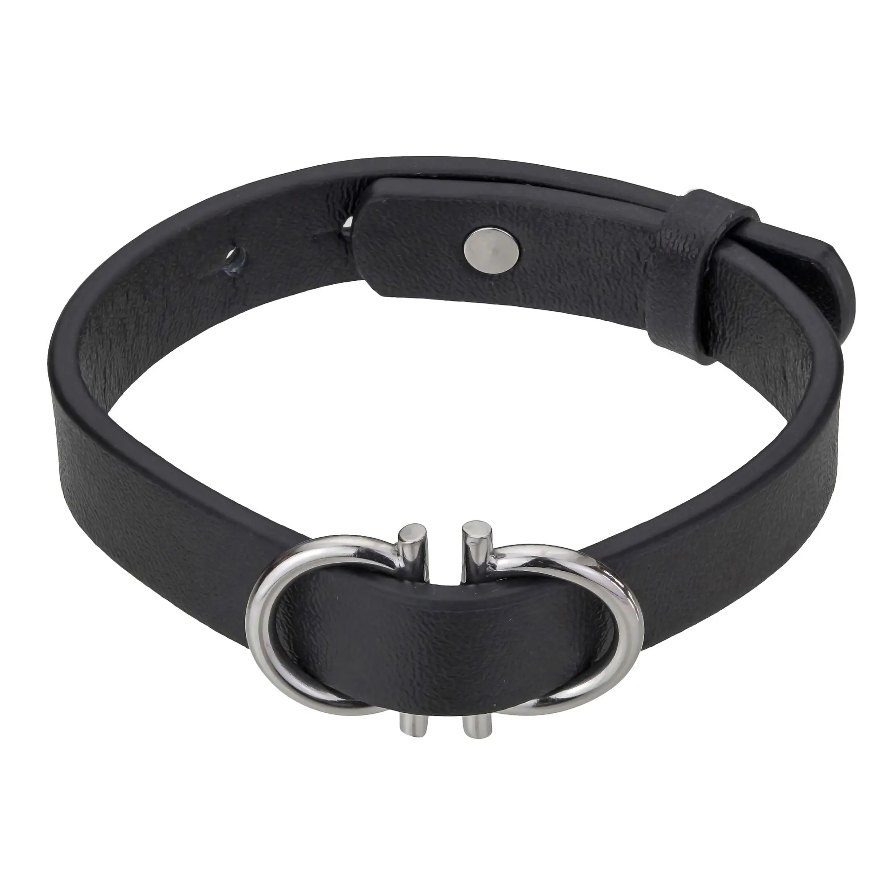 Bracciale in vera pelle e acciaio inossidabile Philipp Blanc Christian
