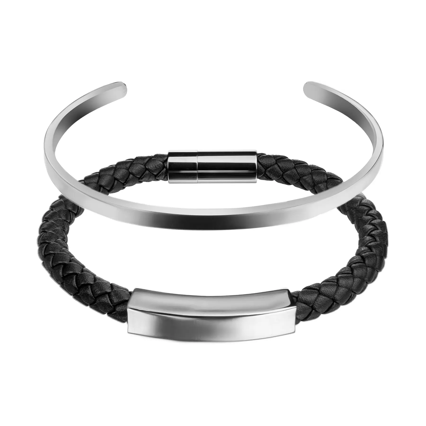 Set di 2 braccialetti Philipp Blanc Gift
