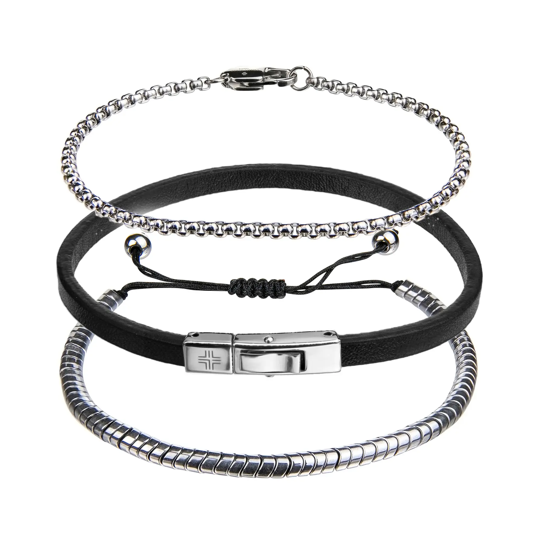 Set di 2 braccialetti Philipp Blanc Gift