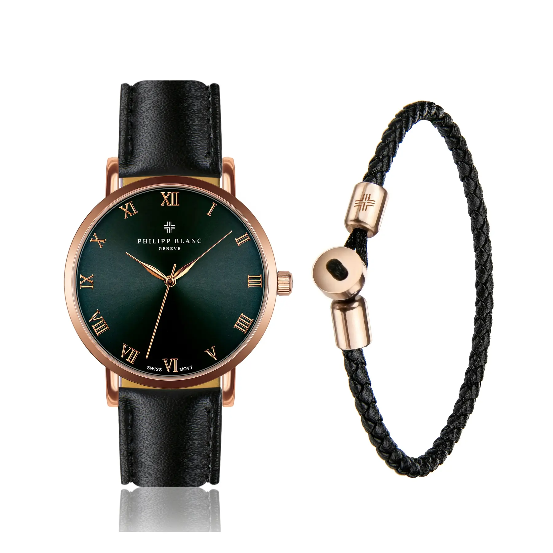 Uhr und Lederarmband Philipp Blanc Bern