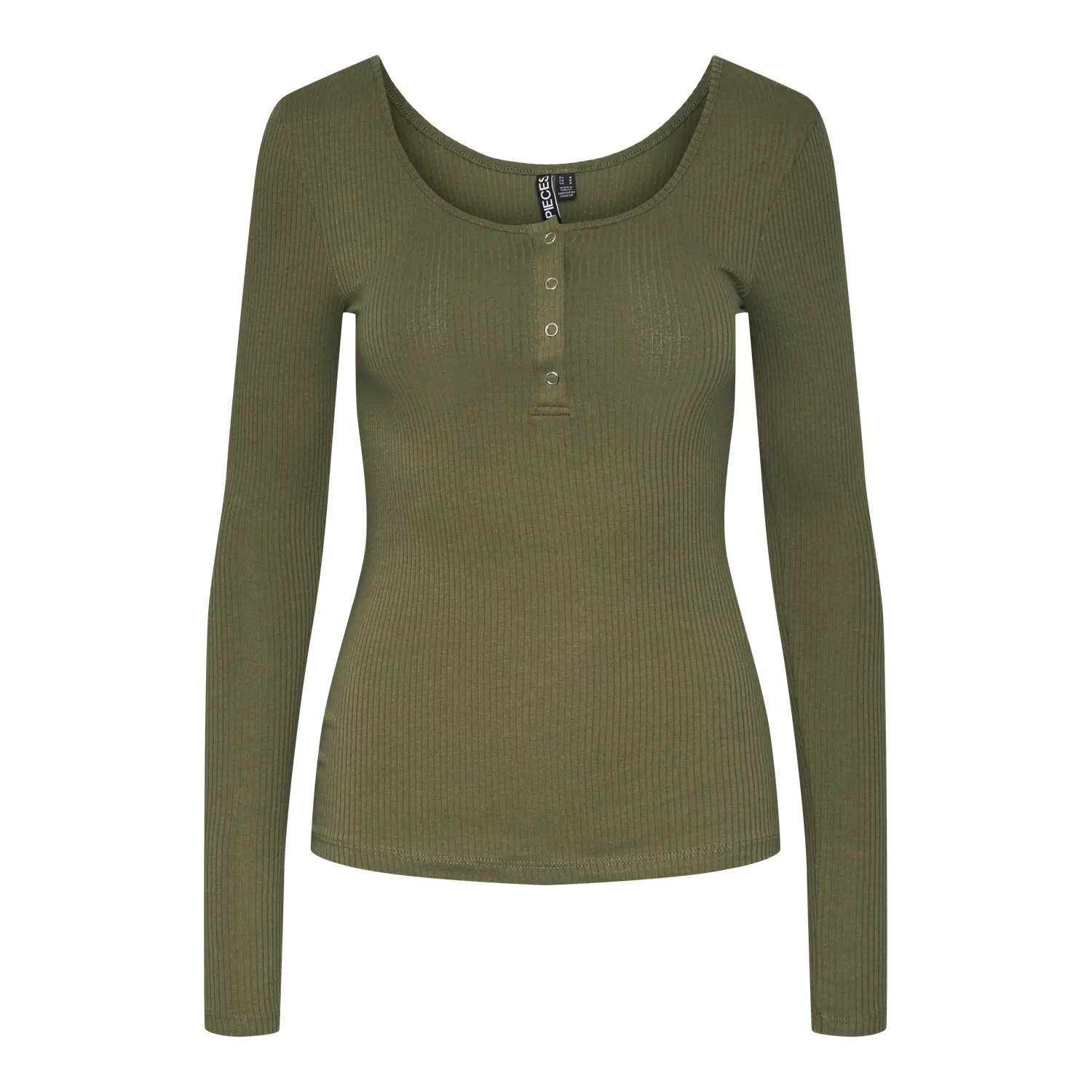 T-Shirt, langärmlig, Frau Pieces Kitte