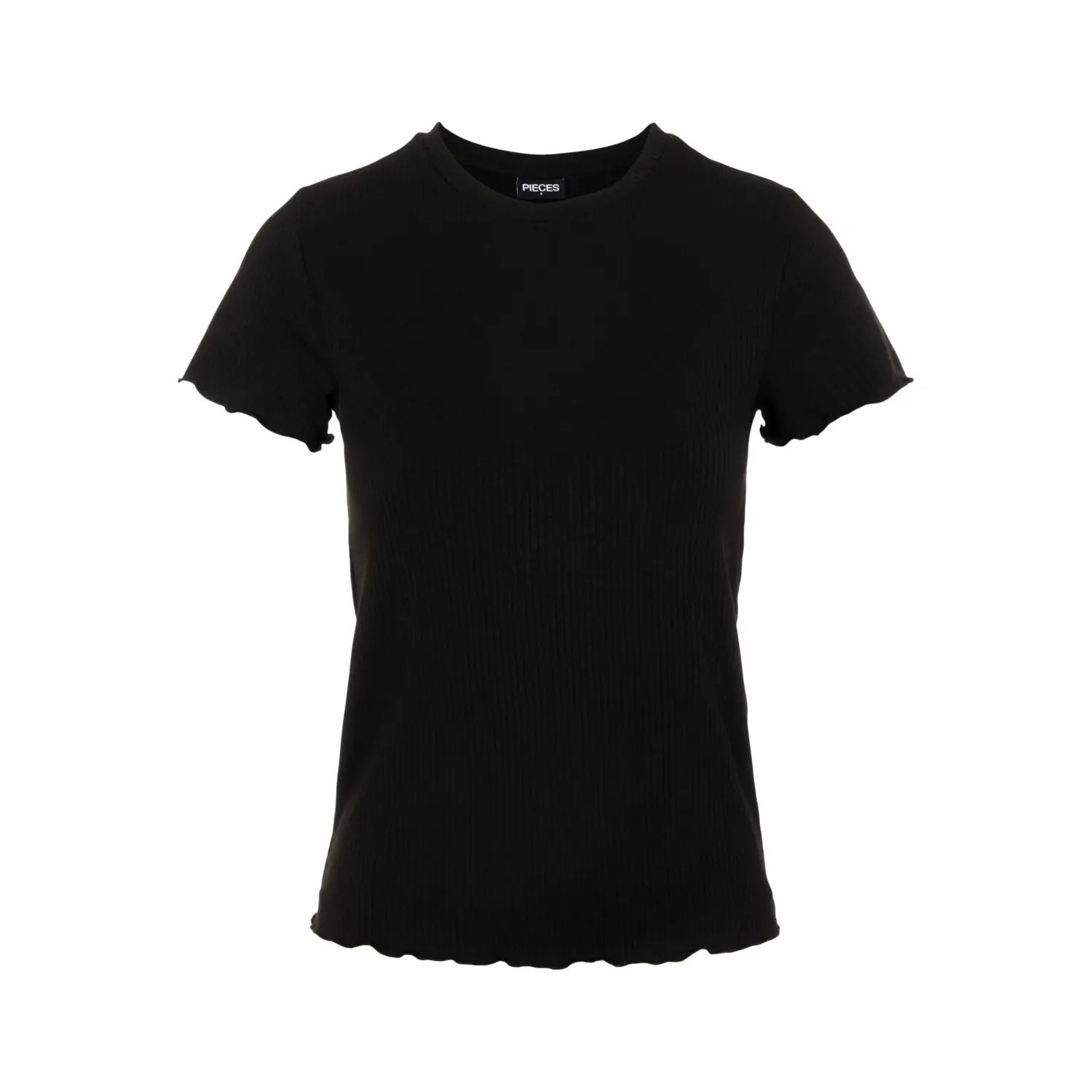 Dames-T-shirt met o-hals Pieces Nicca