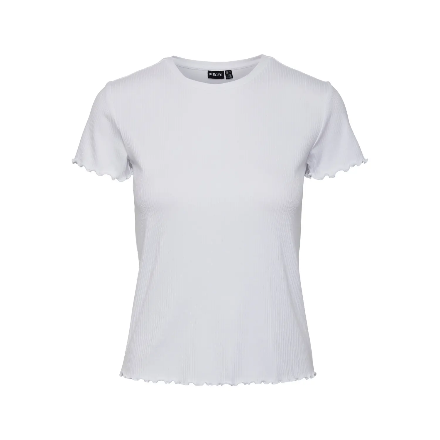 Maglietta donna con scollo a o Pieces Nicca
