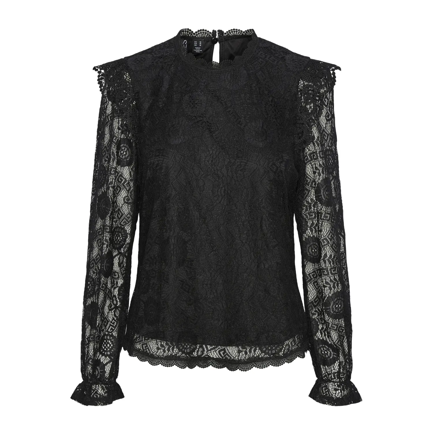 T-Shirt, langärmlig, Damen Pieces Olline