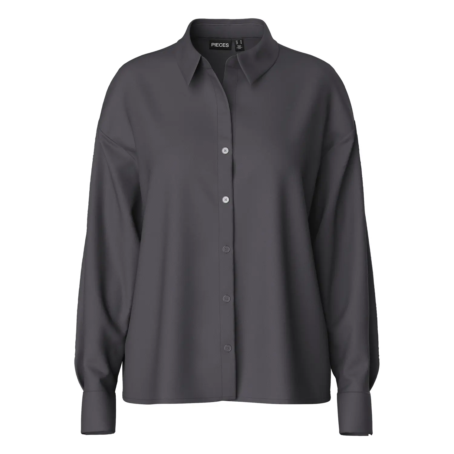 Langarmshirt Frau Pieces Franan
