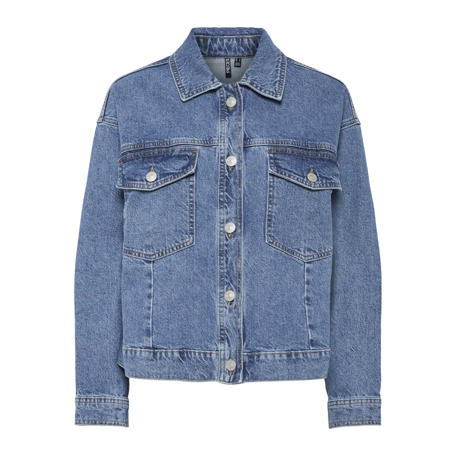 Jeansjacke Damen Pieces Elma