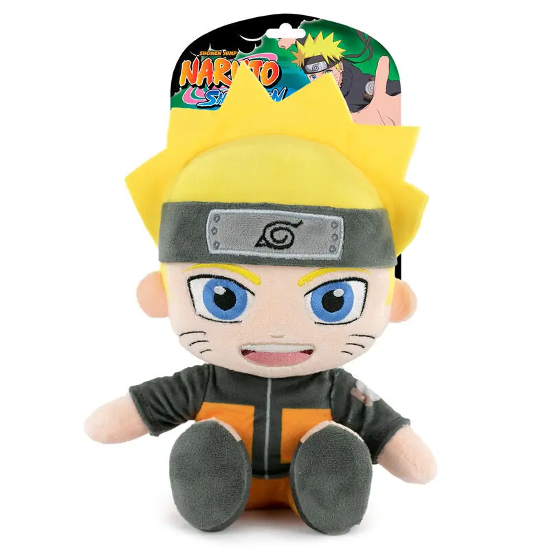 Pierrot Unisex Kinder Schwarz Plüschtier Naruto Shippuden Naruto Uzumaki