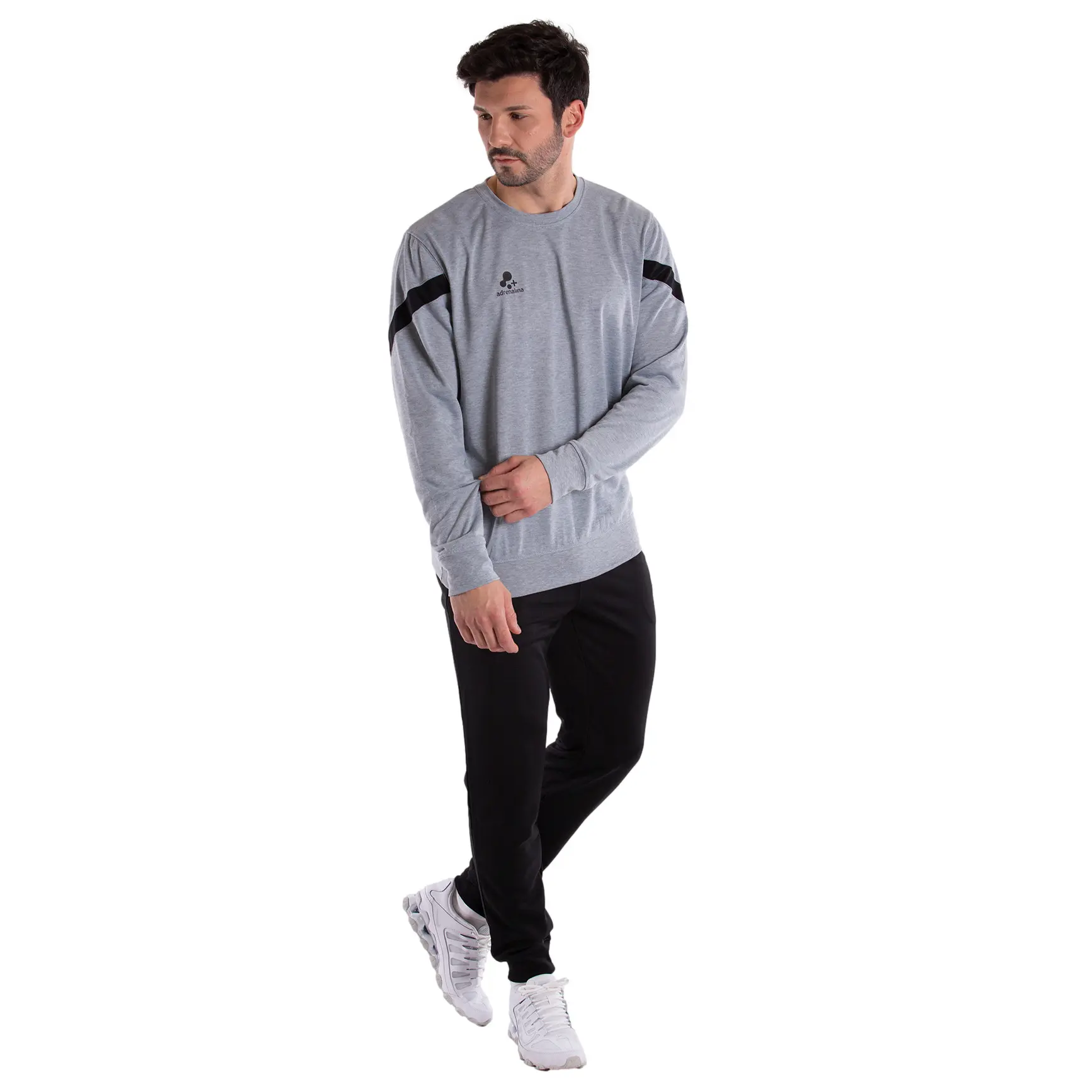 Sweatshirt mit Rundhalsausschnitt Kind Piu Adrenalina 3001 Bill
