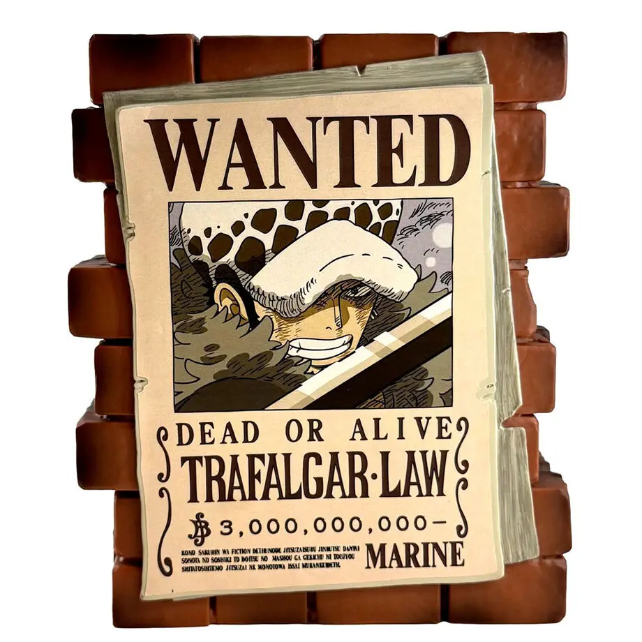Figurine Plastoy One Piece Wanter Law Trafalgar Figurine Plastoy One Piece Wanter Law Trafalgar