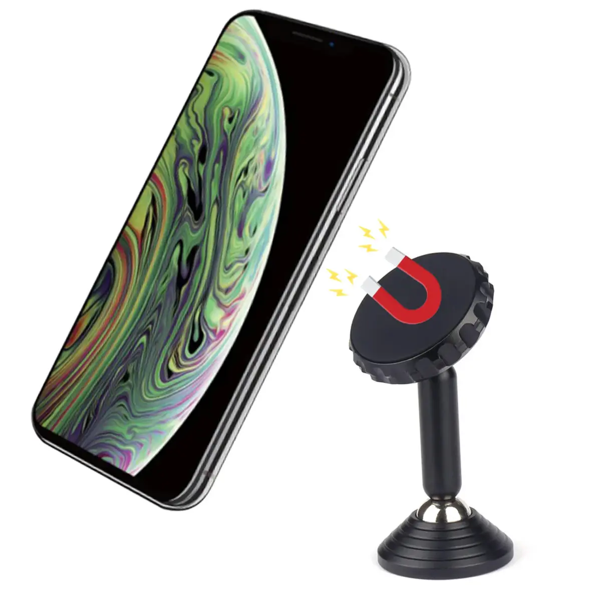 Magnetische Smartphone-Halterung fürs Armaturenbrett Platyne