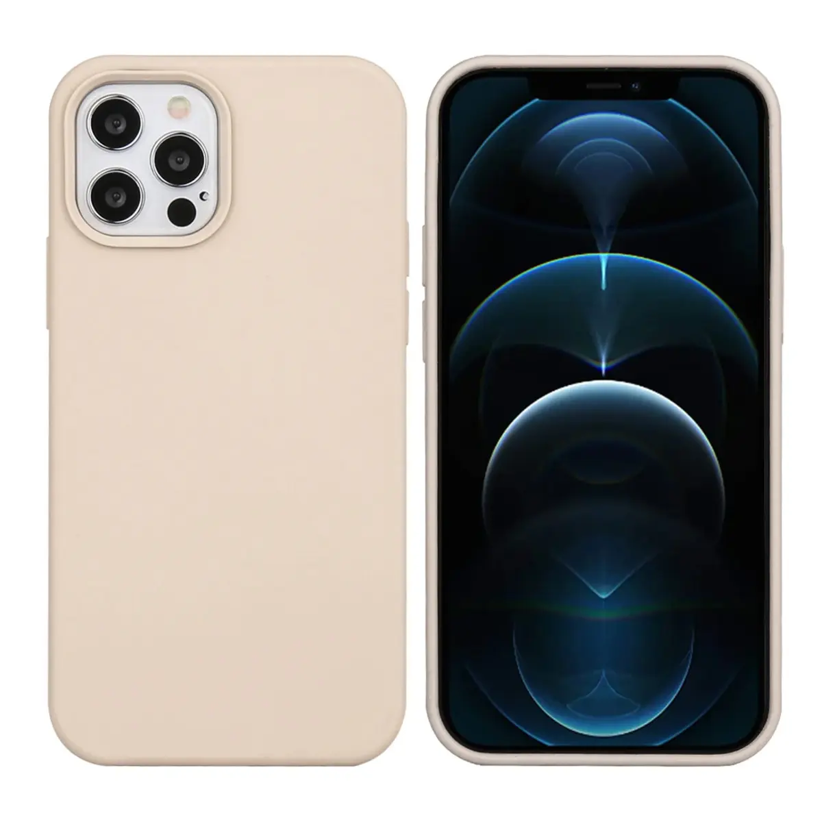 Custodia rigida in silicone per smartphone Platyne Iphone 12 Pro