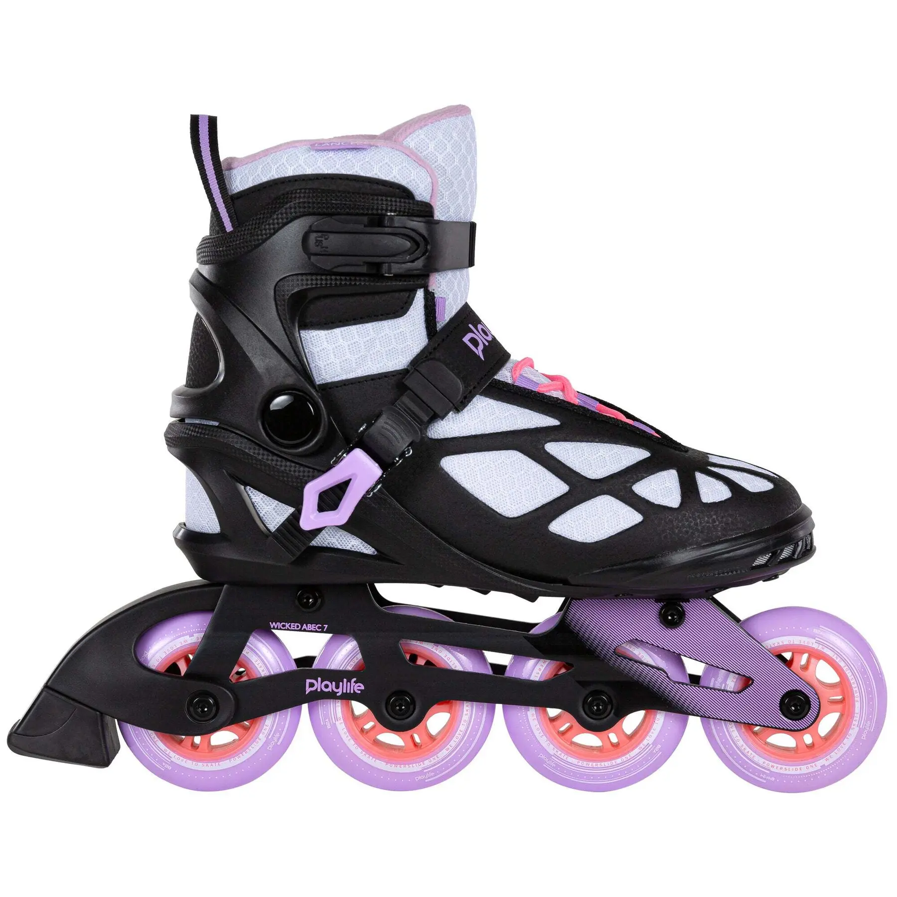 Freeskate Inlineskate Playlife Lancer White 84