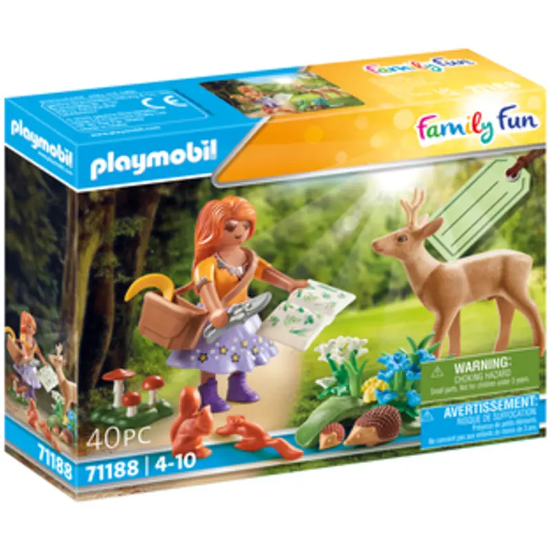 Set Nachahmungsspielen Geschenk Kräuterkunde Playmobil