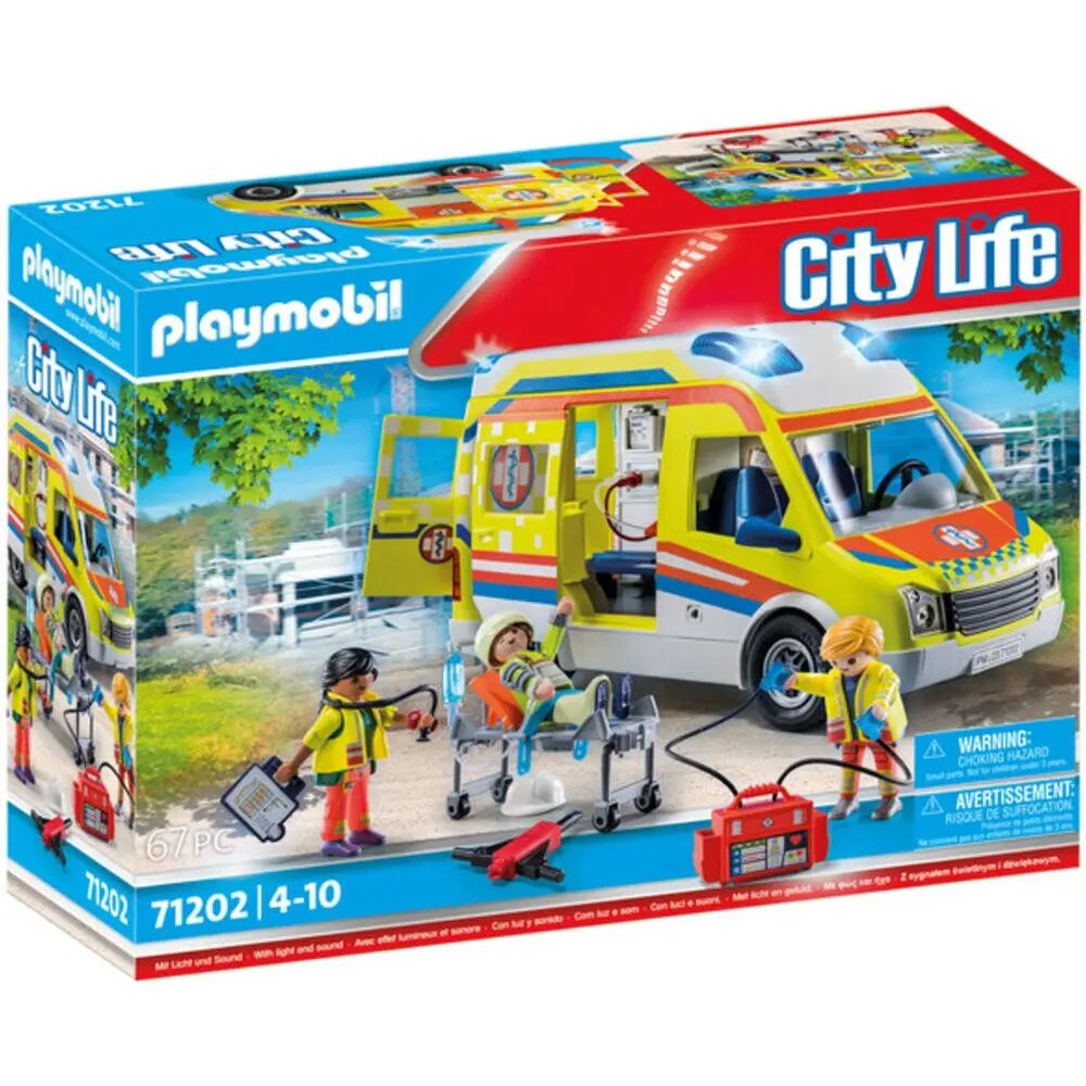 Ambulanz Lichteffekt Playmobil