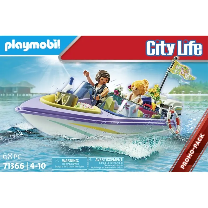Ehepaar Auto- und Bootsspiele Playmobil