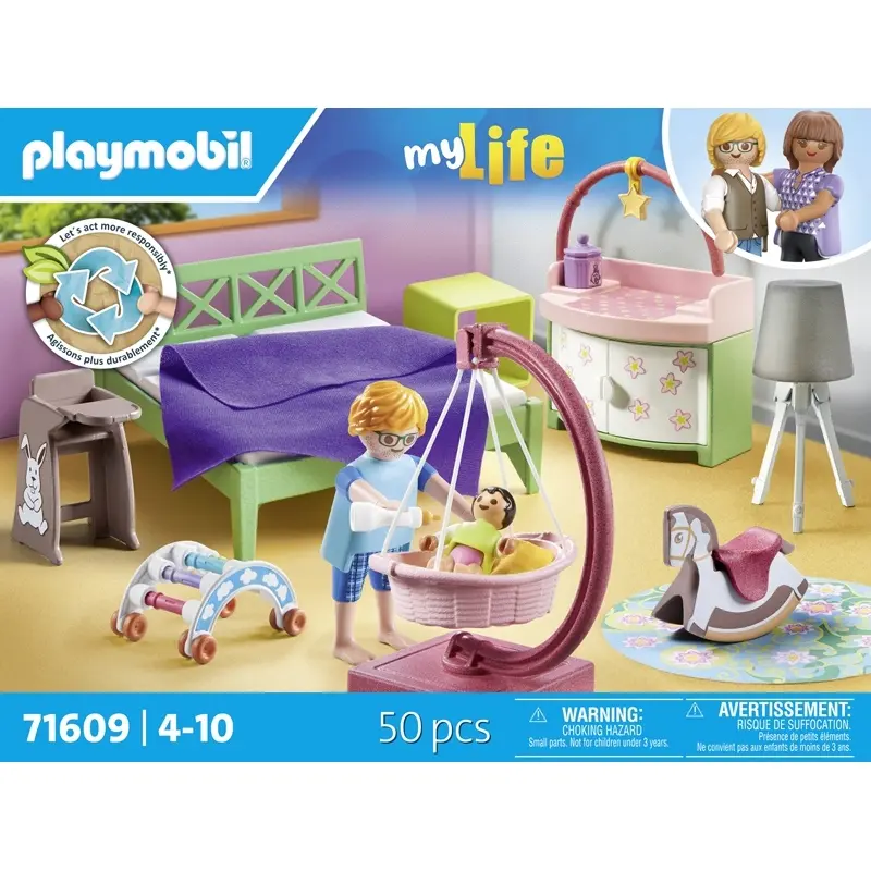 Figurine chambre parents/berceau Playmobil Figurine chambre parents/berceau Playmobil