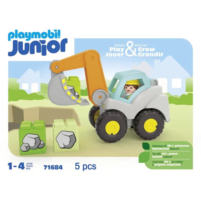 Spiele von Baggerauto Playmobil