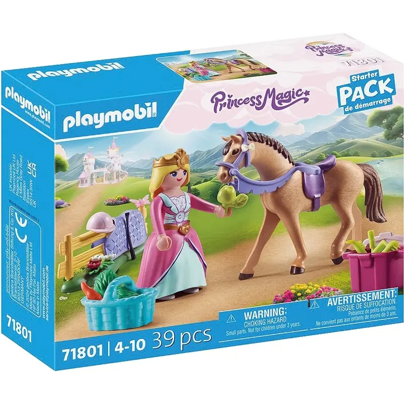 Jeux de simulation princesse cavaliere et cheval Playmobil Jeux de simulation princesse cavaliere et cheval Playmobil