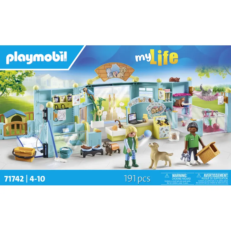 Tierpfleger-Hotelsimulationsspiel Playmobil