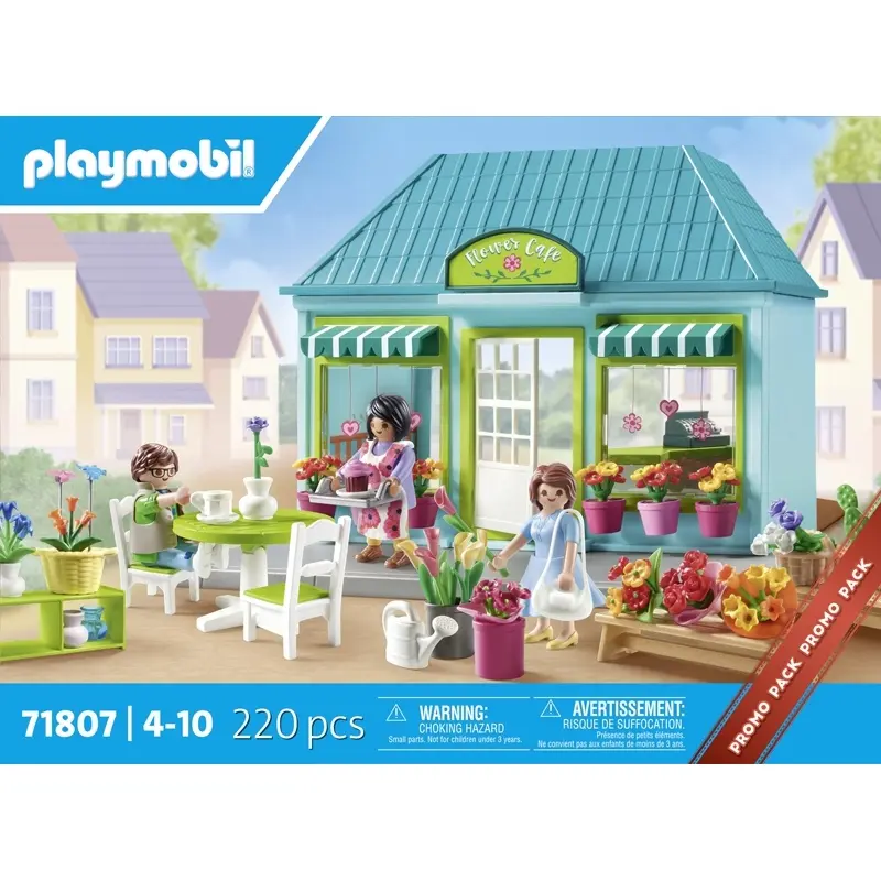 Simulation Spiel Floristen und Teesalon Playmobil
