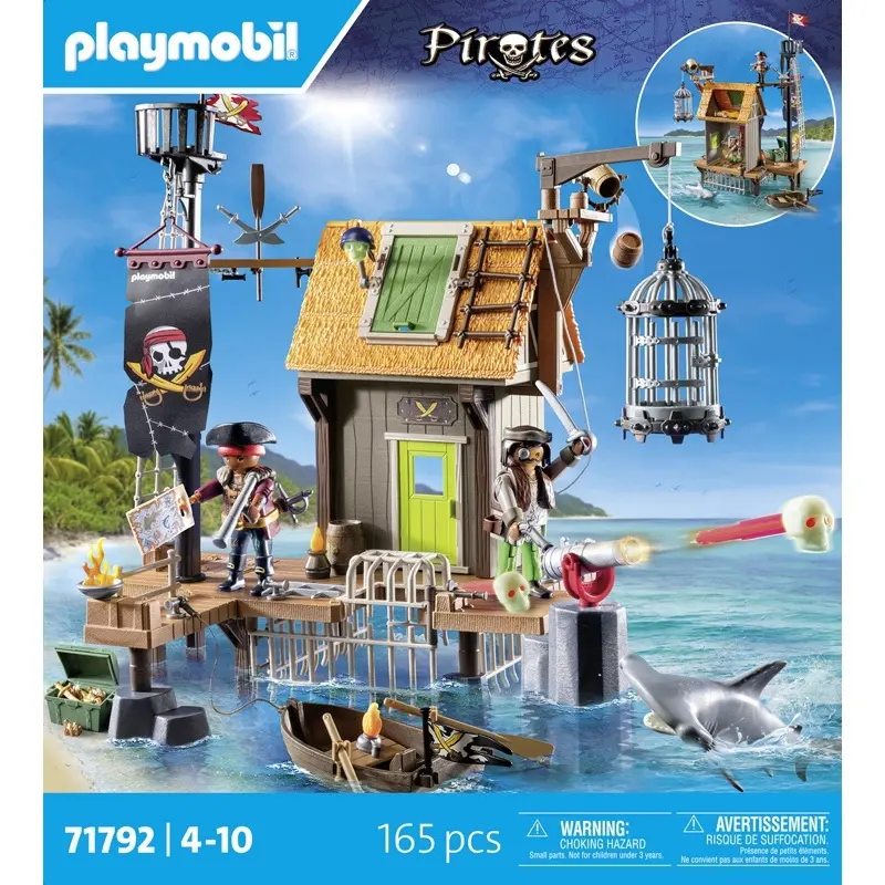 Jeux de simulation repaire pirates port + prison Playmobil Jeux de simulation repaire pirates port + prison Playmobil