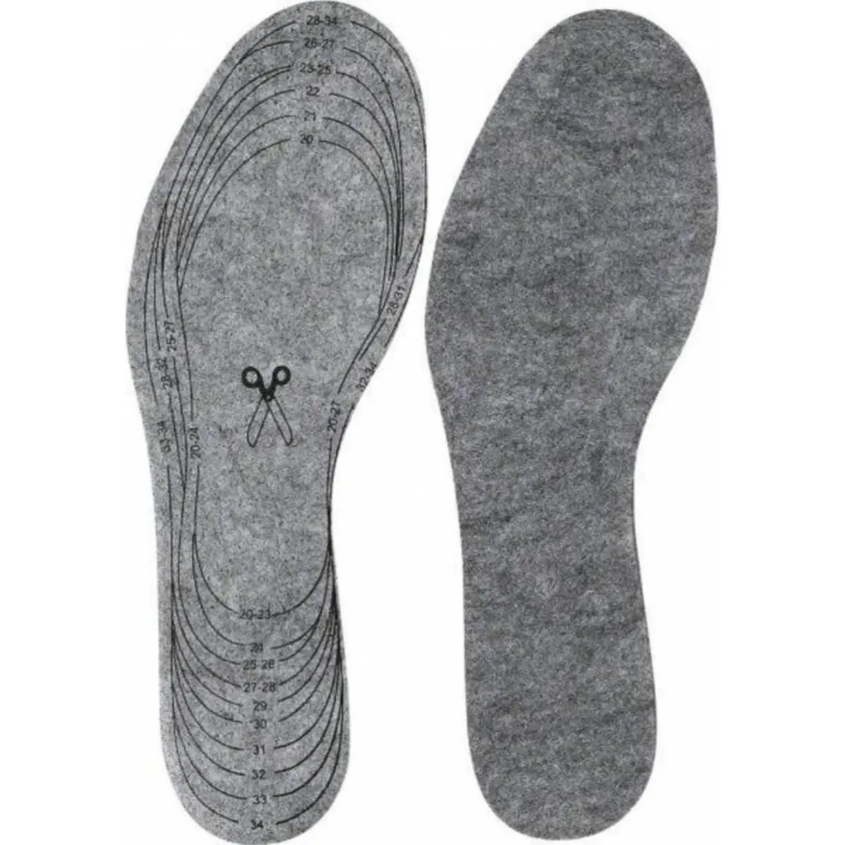 Suola in feltro per bambini Playshoes (x2)