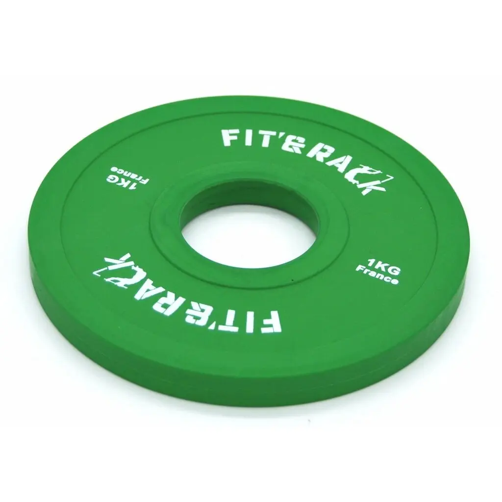 Zusätzliches Wettkampfgewicht Fit & Rack 1kg