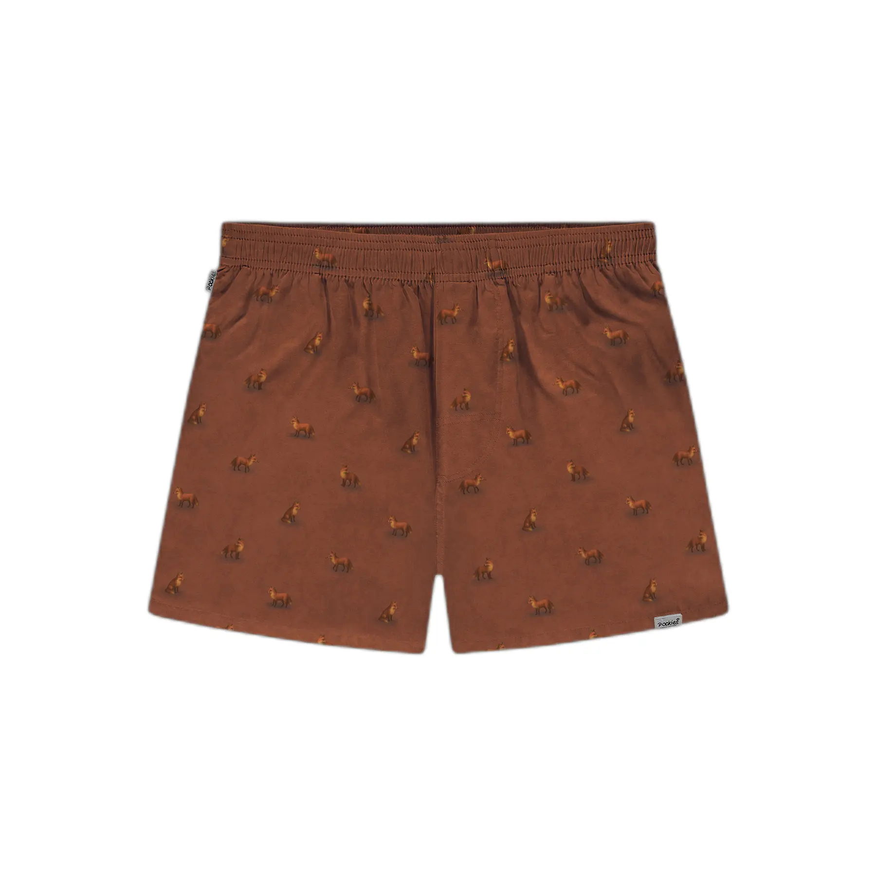 Boxer Pockies AOP Fox Print