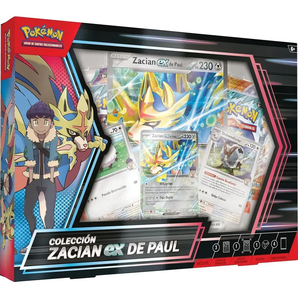 Spielzeugkiste Karten Pokemon Trading Card Zacian Ex de Paul