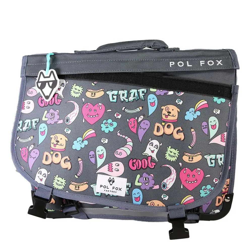 Cartable enfant Pol Fox Street art Cartable enfant Pol Fox Street art