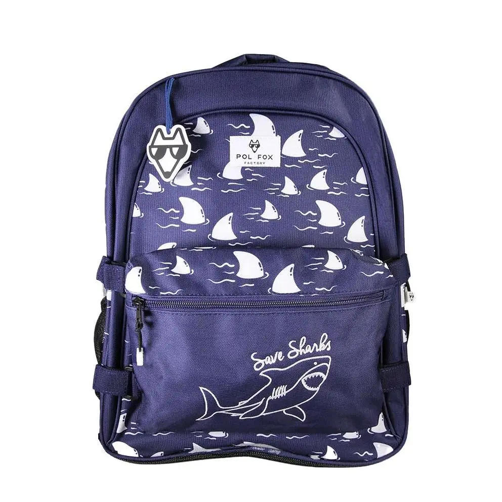 Sac à dos 2 compartiments enfant Pol Fox Shark Sac à dos 2 compartiments enfant Pol Fox Shark