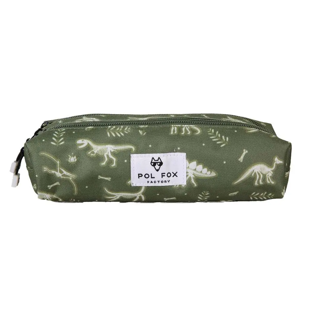 Trousse double enfant Pol Fox Jurassic Trousse double enfant Pol Fox Jurassic