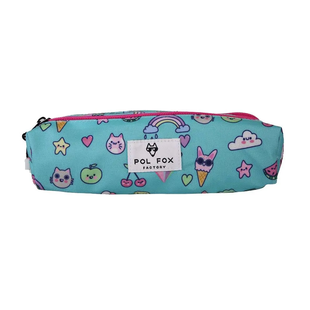 Trousse double fille Pol Fox Kawai Trousse double fille Pol Fox Kawai