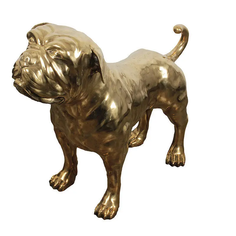 Statuette Pole To Pole Dog