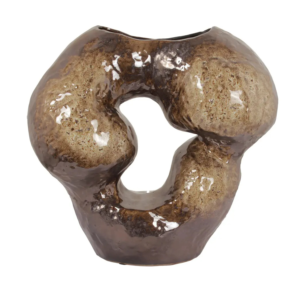 Pole To Pole Unisex Beige Vase Sorano (X2)