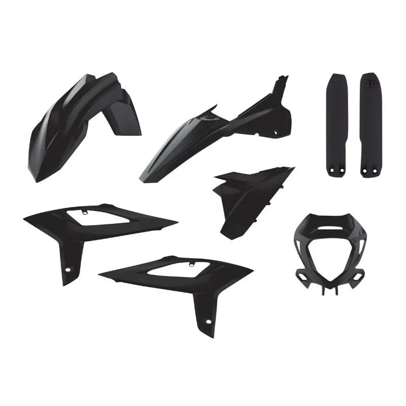 Confezione da 8 kit di carrozzeria e carenatura in plastica Polisport Enduro Beta 125, 250, 350, 390, 400, 480 Rr 2t, 4t 2020>