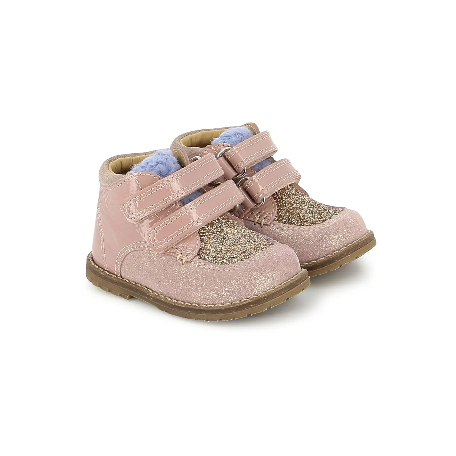 Baskets à enfiler bébé Pom d'Api Bob