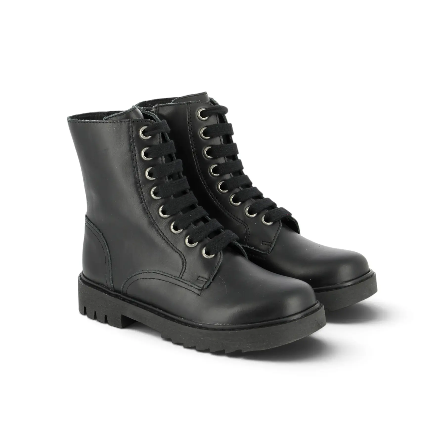 Bottines en nappa enfant Pom d'Api Sid Ranger Bottines en nappa enfant Pom d'Api Sid Ranger
