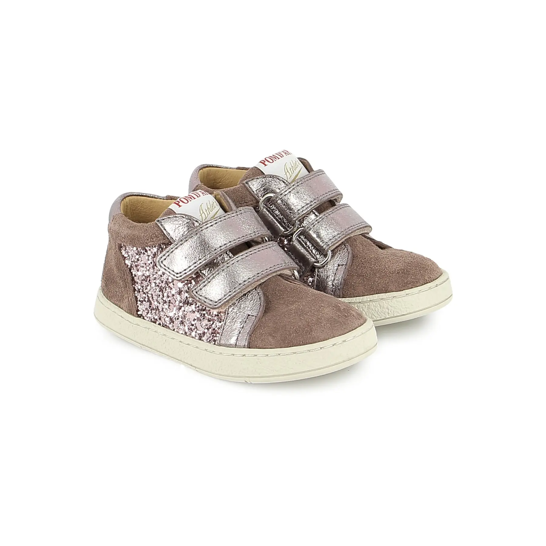 Baskets à enfiler bébé Pom d'Api Mousse Top