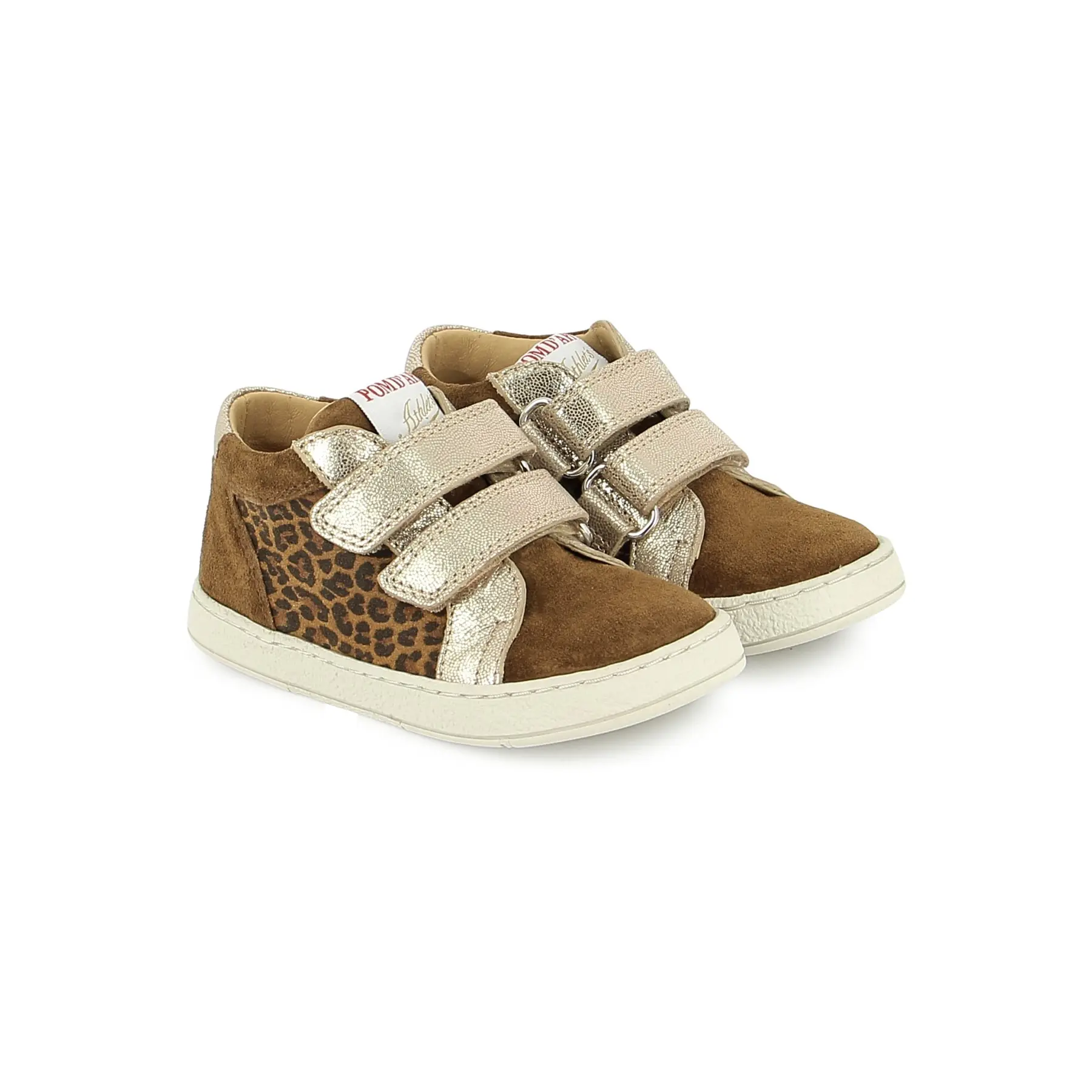 Baskets à enfiler bébé Pom d'Api Mousse Top