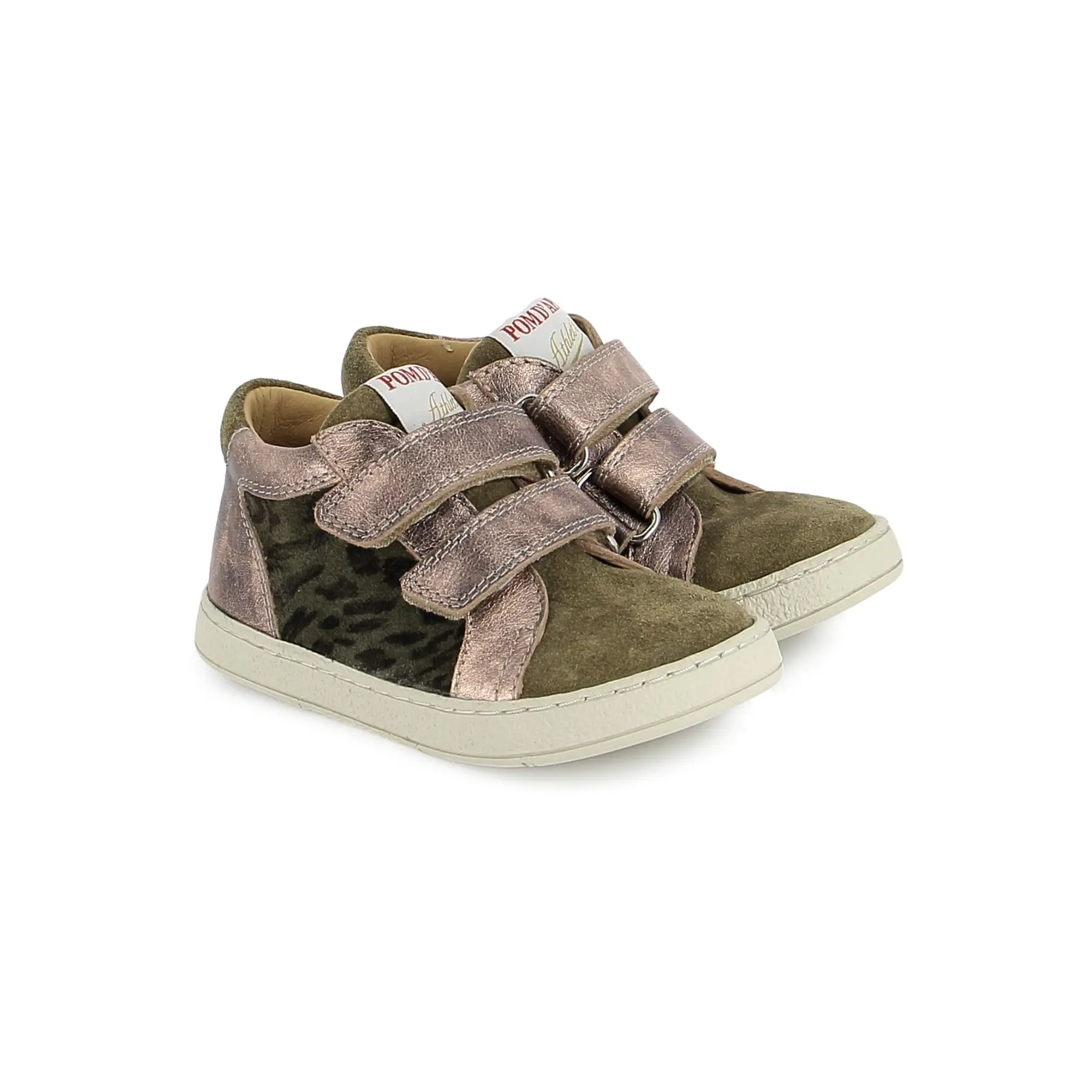 Baskets à enfiler bébé Pom d'Api Mousse Top