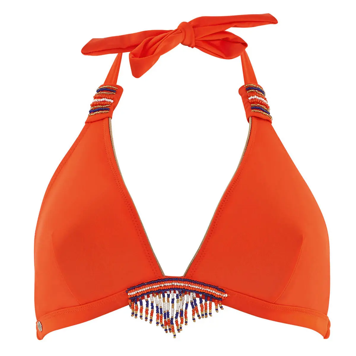 Top costume da bagno a triangolo da donna Brigitte Bardot Riviera