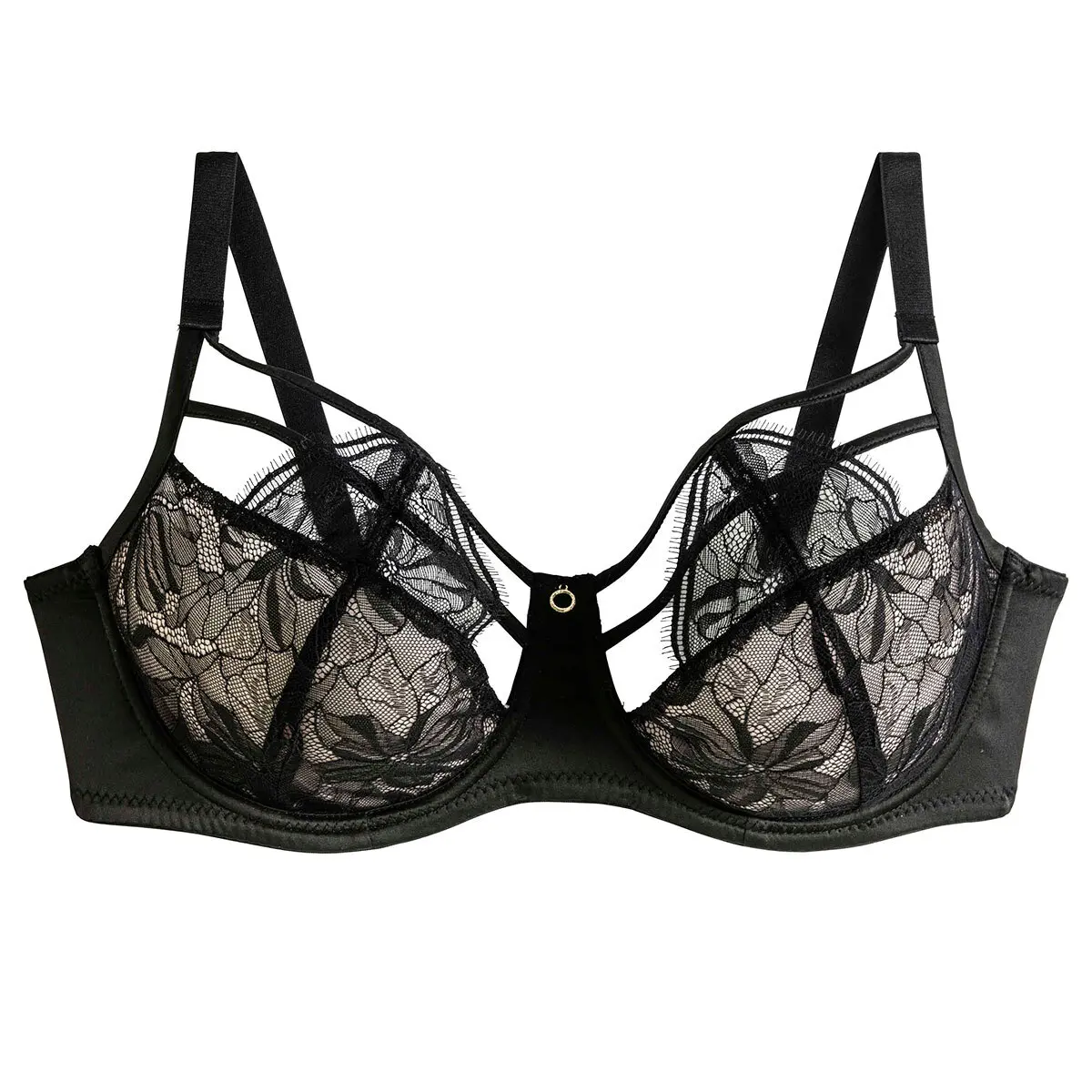 Reggiseno con stecche sostegno alto donna Pomm'Poire Dédale