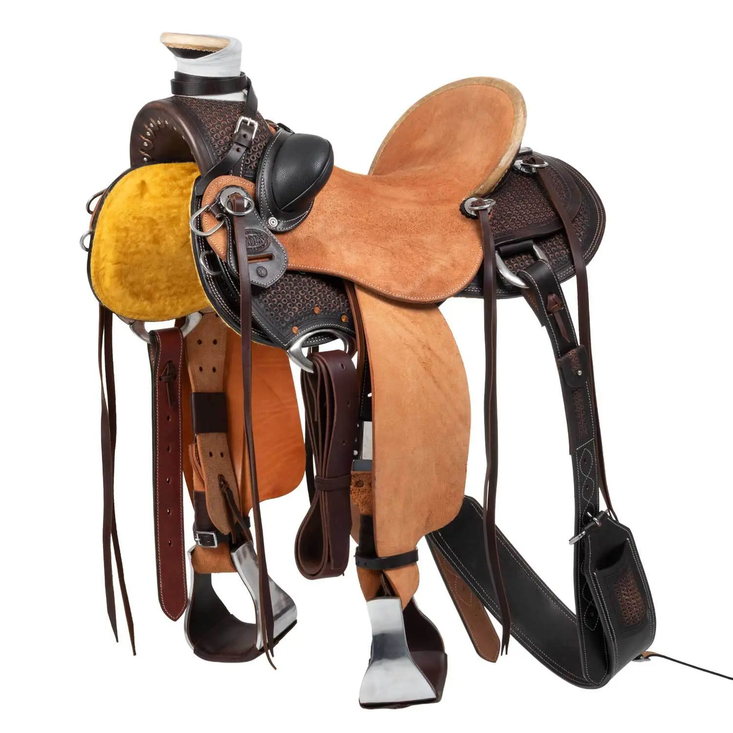 Western saddle for horse Pool's Dusty Wade