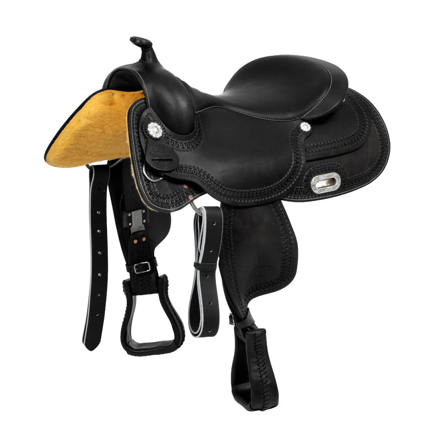 Selle de western pour cheval Pool's Reiner Big Skirt 2010