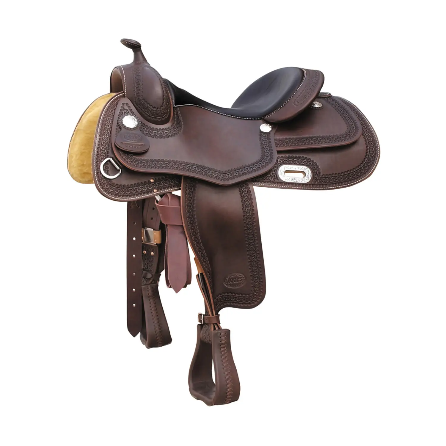 Selle de western pour cheval Pool's Rainbow 9001