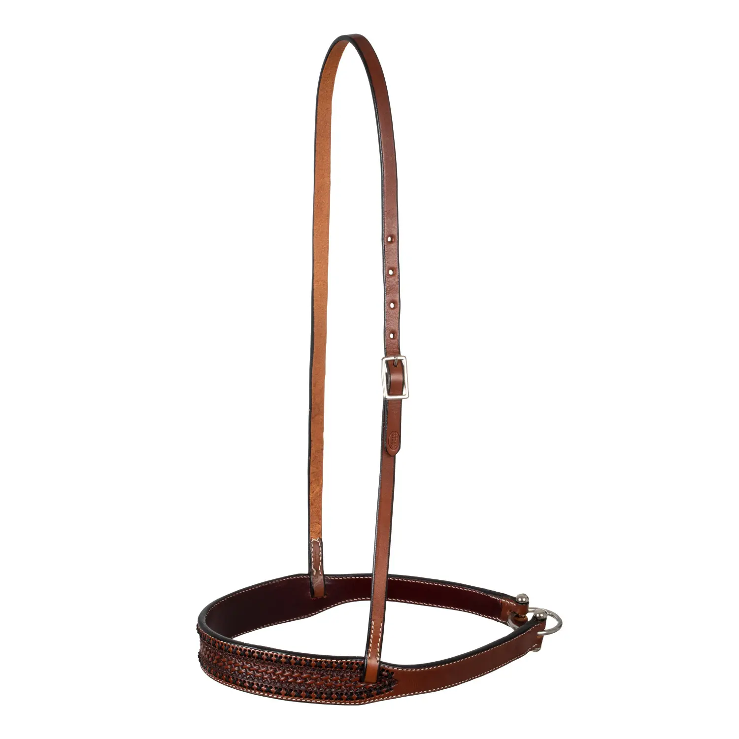 Museruola western in cuoio per cavallo Pool's