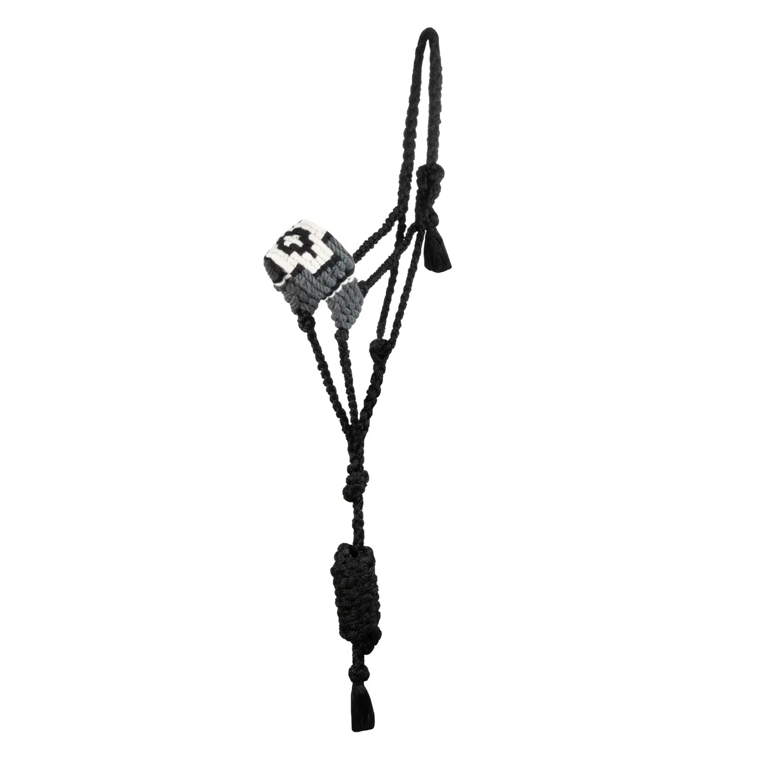 Mohair rope halter for horses Pool's Diamond Design