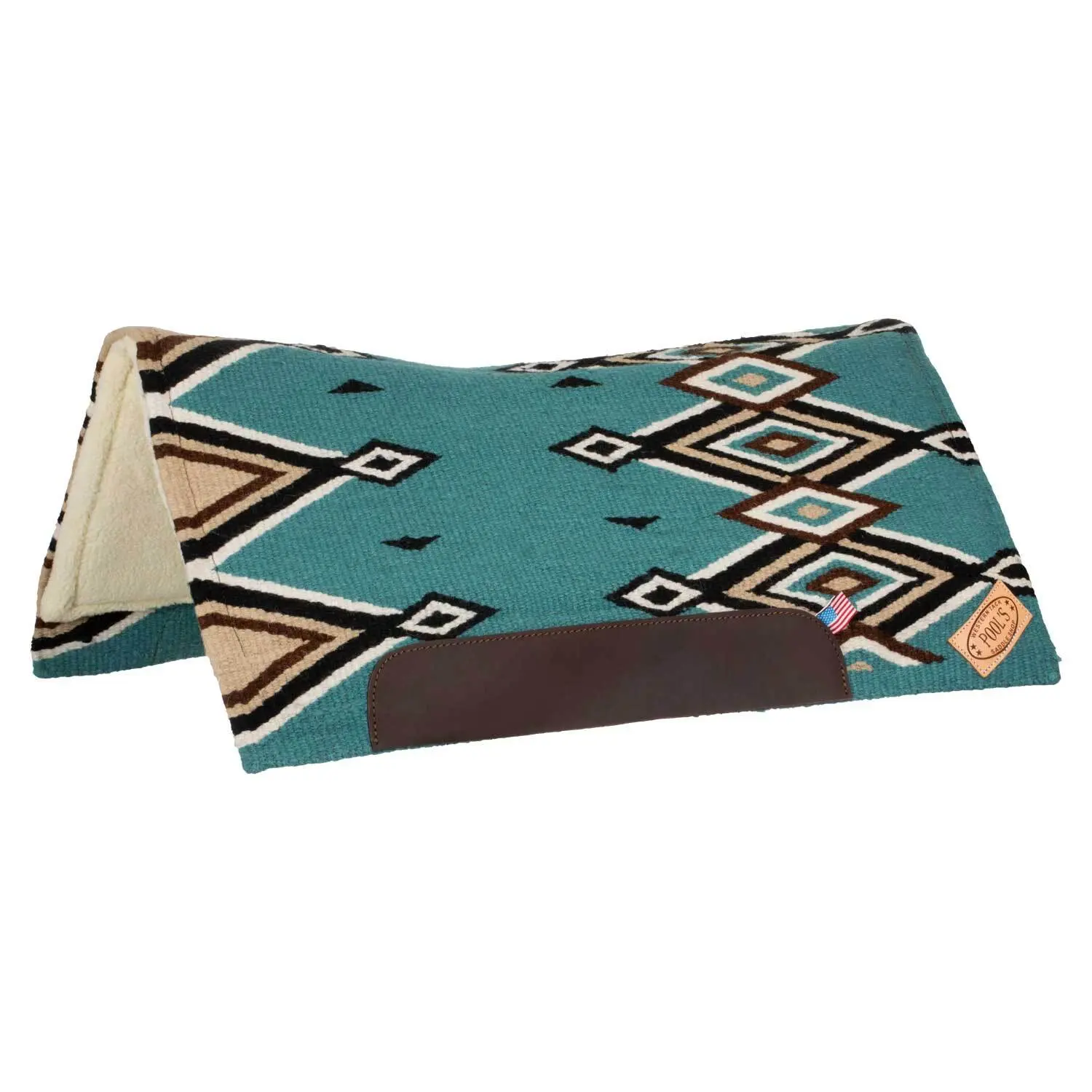 Western saddle pad for horse Pool's Texas