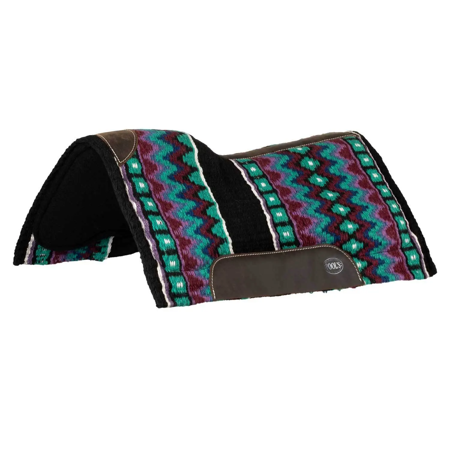 Wool felt saddle pad for horse Pool's